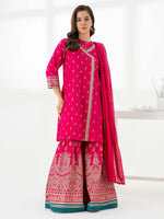 3 Piece Lawn Suit-Embroidered