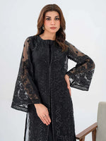 2 Piece Organza Suit-Embroidered