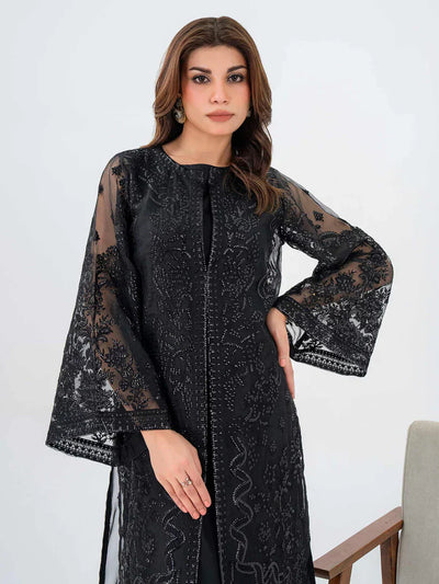 2 Piece Organza Suit-Embroidered