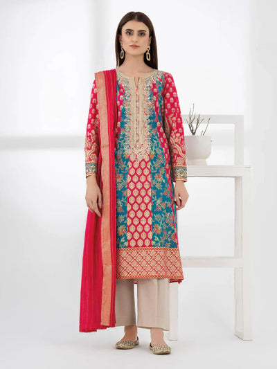 2 Piece Lawn Suit-Embroidered