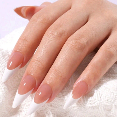 24 Pcs French Nail 2 Shade