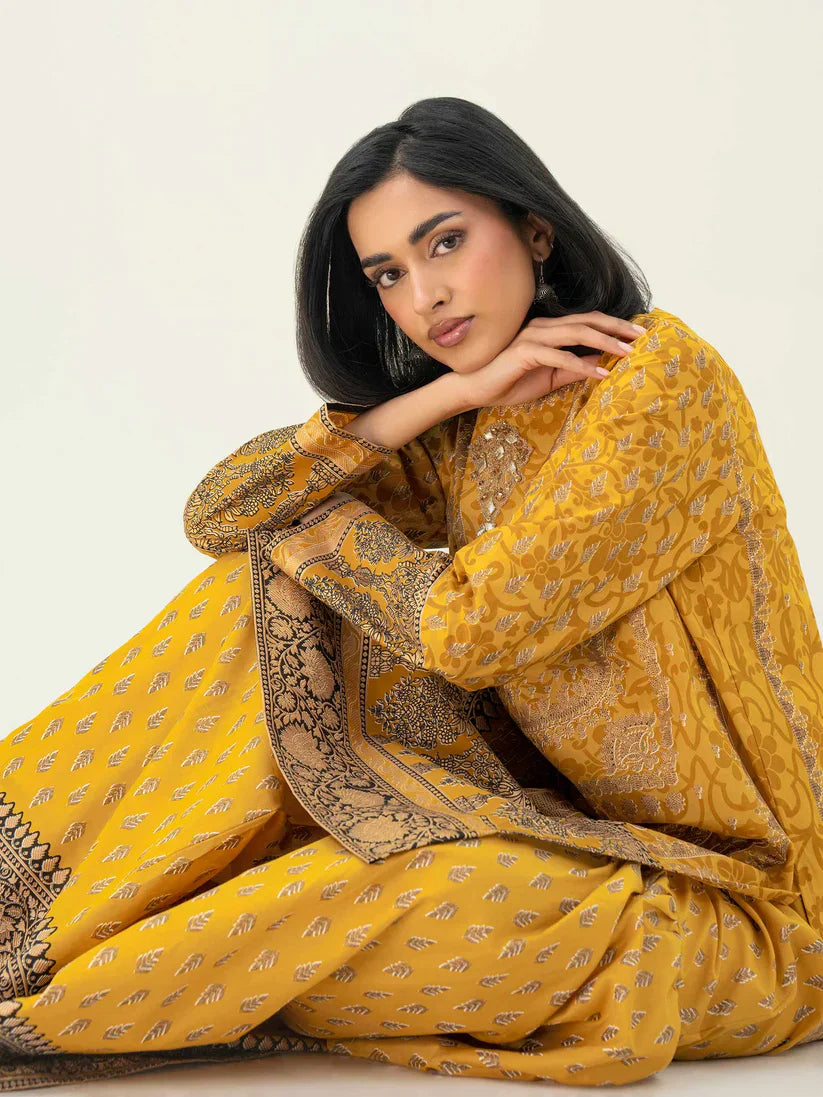 2 Piece Cambric Suit-Paste Print